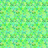 Green abstract seamless striped shape pattern - mosaic tile background design vector