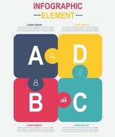 Collection of circle chart infographic templates for presentations, advertising, layouts, annual reports. 6 options, steps, parts. vector