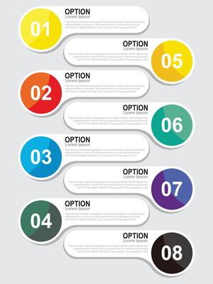 infographic elements Illustration presentation