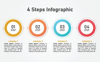 infographic elements Illustration presentation vector