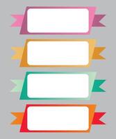 Infographic elements for business illustration in modern style. vector