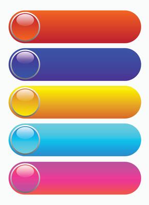 Set of infographic presentation elements