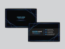 Creative Business Card Design vector