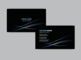 Simple And Unique Business Card Design vector