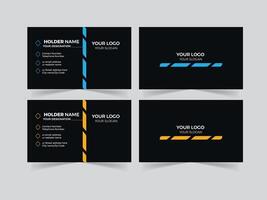 Corporate And Professional Business Card Design vector