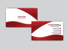 Simple And Modern Business Card Design vector