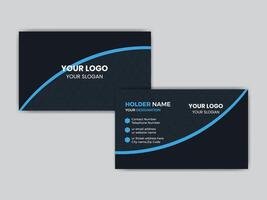 Simple And Corporate Business Card Design vector