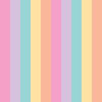 Pastel Stripes Pattern Rainbow Stripes Background Summer Stripes Seamless Pattern vector