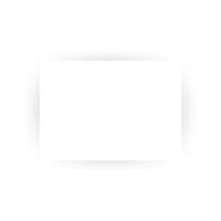 square, rectangular, shape with shadow, mockup for inscription, on white background. for cards, invitations vector