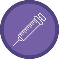 Injection Line Multi Circle Icon vector