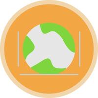 Global Flat Multi Circle Icon vector