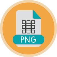 Flat Multi Circle Icon vector