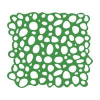 Cellular structure pattern from oval elements vector