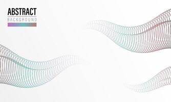 Quiet abstract tentacles lines background. Light and peaceful backdrop. vector