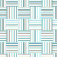 Striped seamless pattern. Abstract vertical and horizontal lines background. Blue and orange geometric lines texture. vector