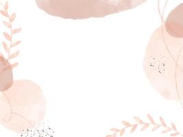 Hand drawn watercolor style background. template background for banner, poster, web. vector