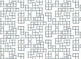 Tetris pattern on a white background. pattern game, design for paper and textiles. vector