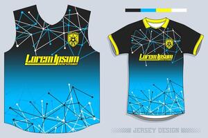 Mock up background for sports jerseys race jerseys running shirts jersey designs for sublimation vector