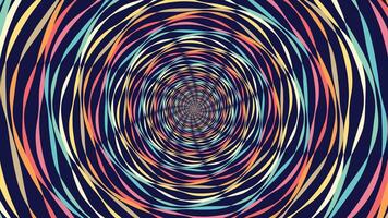 Abstract spiral spinning round vortex style urgency creative background. vector