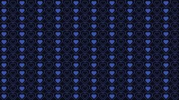 Abstract wavy romantic shape repeated pattern background. vector