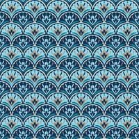 Retro seamless pattern in art deco style. For clothing, bed linen, wallpaper, packaging, wrapping paper vector