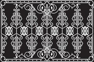 Abstract geometric seamless pattern. Black and white. Modern stylish texture. background. illustration. vector