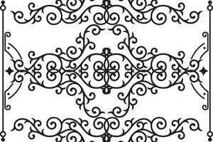 sketch illustration of classic ethnic traditional floral background pattern design. illustration. vector