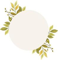 wedding frame with leaves, leaf frame, wedding frame, leaves vector