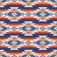 Colorful southwest stripes pattern. Native American southwestern geometric stripes seamless pattern. Ethnic southwest pattern use for fabric, textile, home decoration element, upholstery, etc. vector