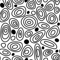 doodle seamless pattern vector