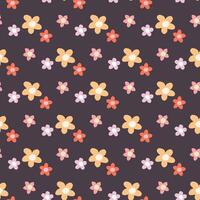 floral seamless pattern vector