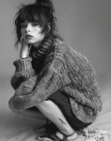 Woman in Sweater photo