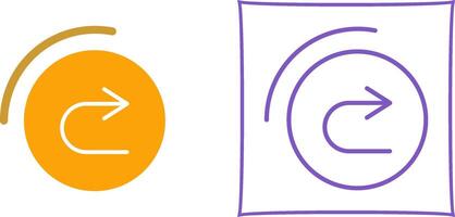 Previous Icon Design vector