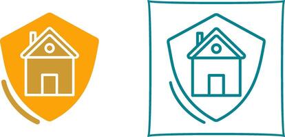 House Protection Icon Design vector