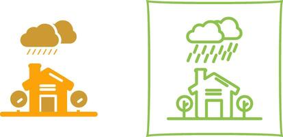 Rain Icon Design vector