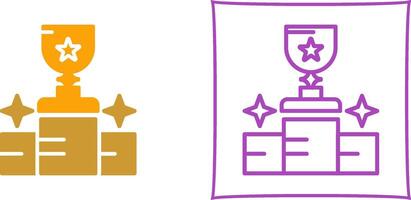 Trophy Icon Design vector