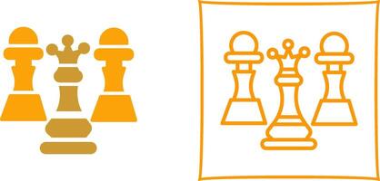 Chess Icon Design vector