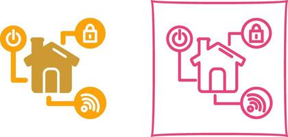 Smarthome Icon Design vector