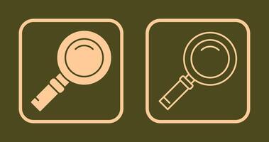 magnifying Icon Design vector