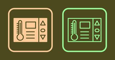 Thermostat Icon Design vector