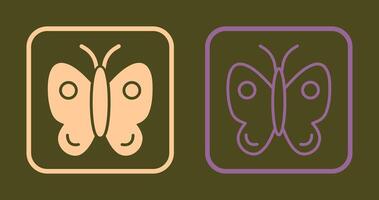 diseño de icono de mariposa vector