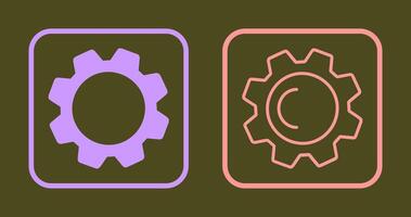 Cogwheel Icon Design vector