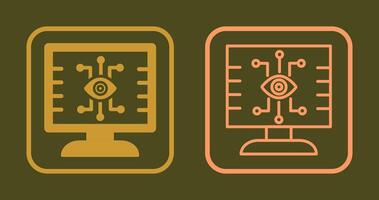 Vision Icon Design vector