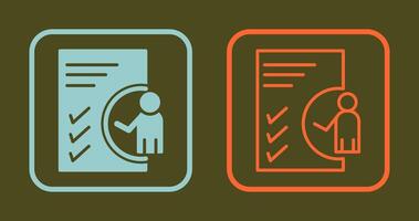 Checklist Icon Design vector