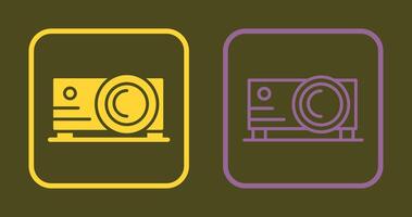 Projector Icon Design vector