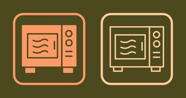 Microwave Icon Design vector