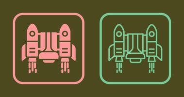 Jetpack Icon Design vector