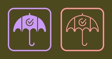 Umbrella Icon Design vector