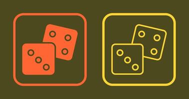 Dice Icon Design vector