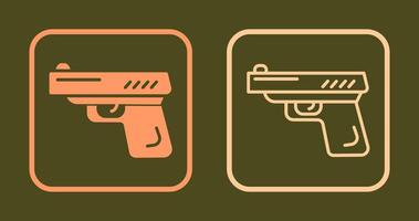 diseño de icono de pistola vector